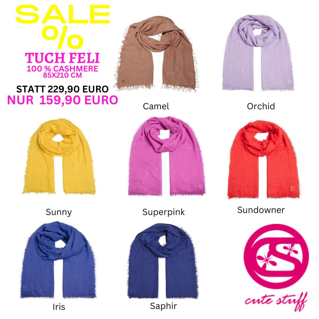 CUTE STUFF - Feli- Light Cashmere Schal in vielen Farben