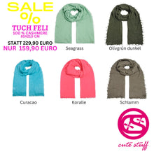 Lade das Bild in den Galerie-Viewer, CUTE STUFF - Feli- Light Cashmere Schal in vielen Farben
